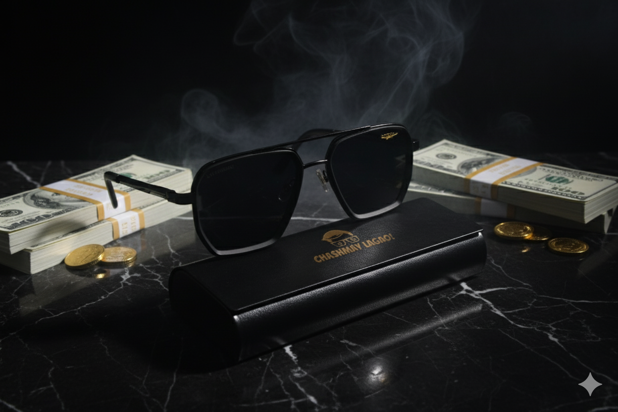 Lacoste - Full Black Premium Edition - Sunglasses (Brand Case Included)