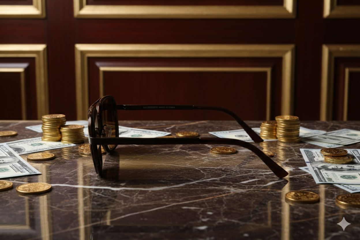 Lacoste - Dark Caramel Premium Edition - Sunglasses (Brand Case Included)