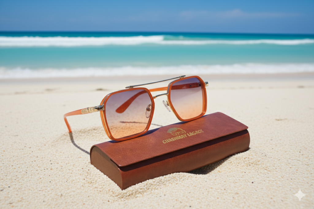 Orange Frame Rainbow - Original Pro Edition - Unisex - Sunglasses -  (Brand Case Included)