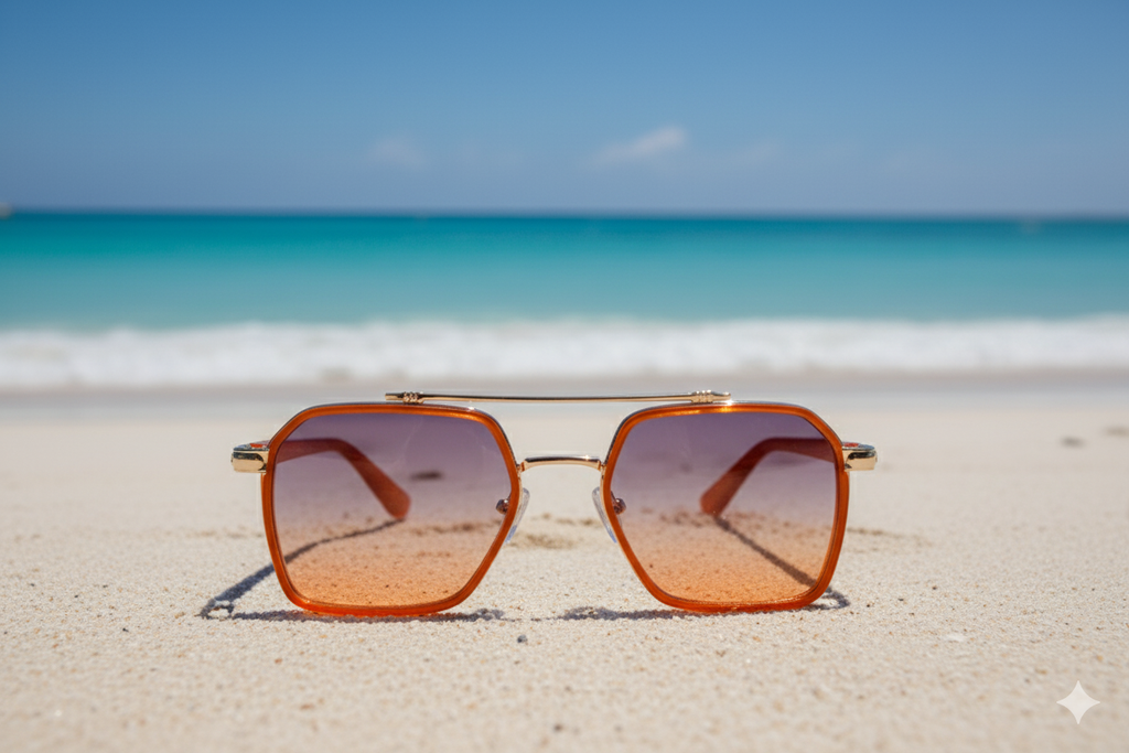 Orange Frame Rainbow - Original Pro Edition - Unisex - Sunglasses -  (Brand Case Included)