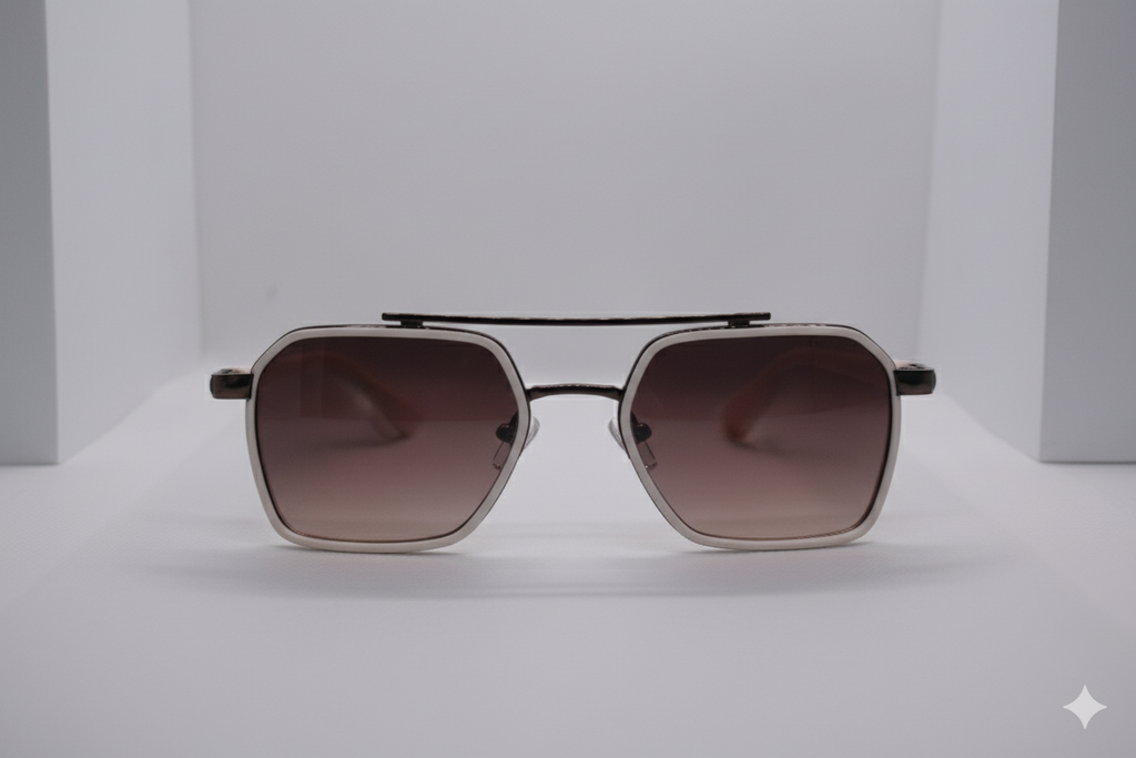 White Frame 33 - Original Pro Edition - Unisex - Sunglasses (Brand Case Included)