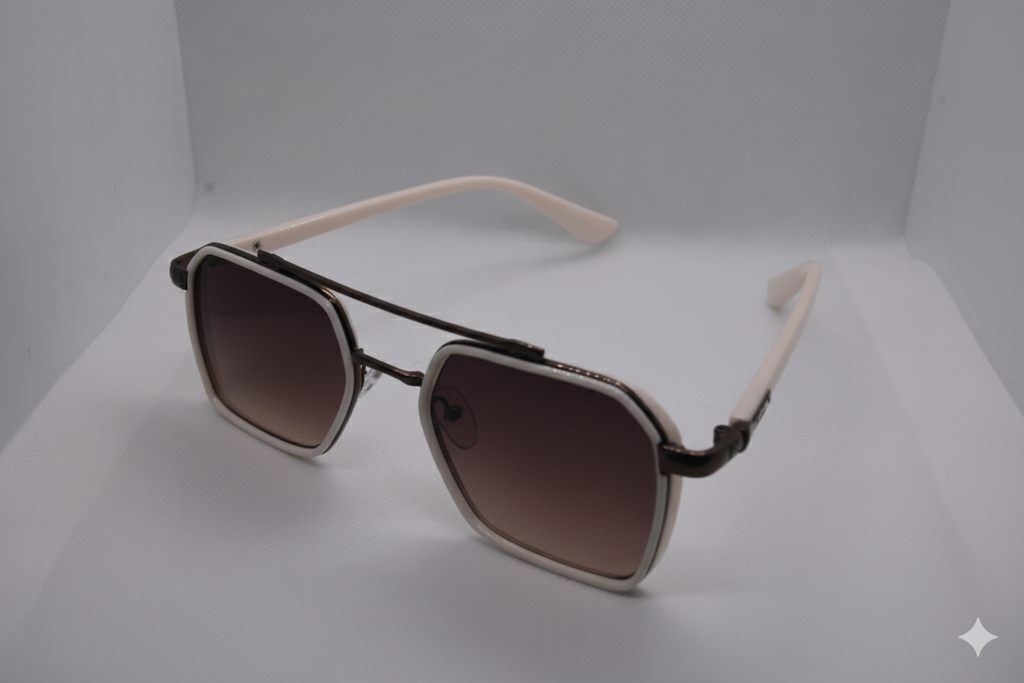 White Frame 33 - Original Pro Edition - Unisex - Sunglasses (Brand Case Included)