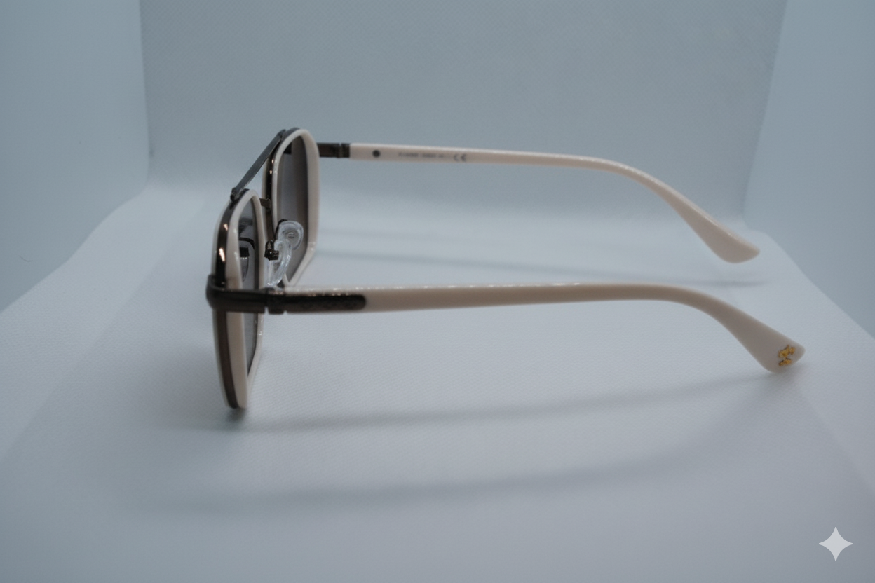 White Frame 33 - Original Pro Edition - Unisex - Sunglasses (Brand Case Included)