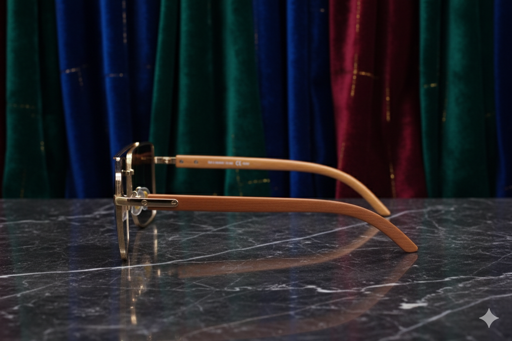 Gold 100 - Original Pro Edition - Chashmay Lagao - Sunglasses (Brand Case Included)