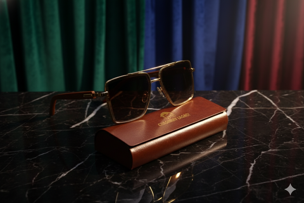 Gold 100 - Original Pro Edition - Chashmay Lagao - Sunglasses (Brand Case Included)