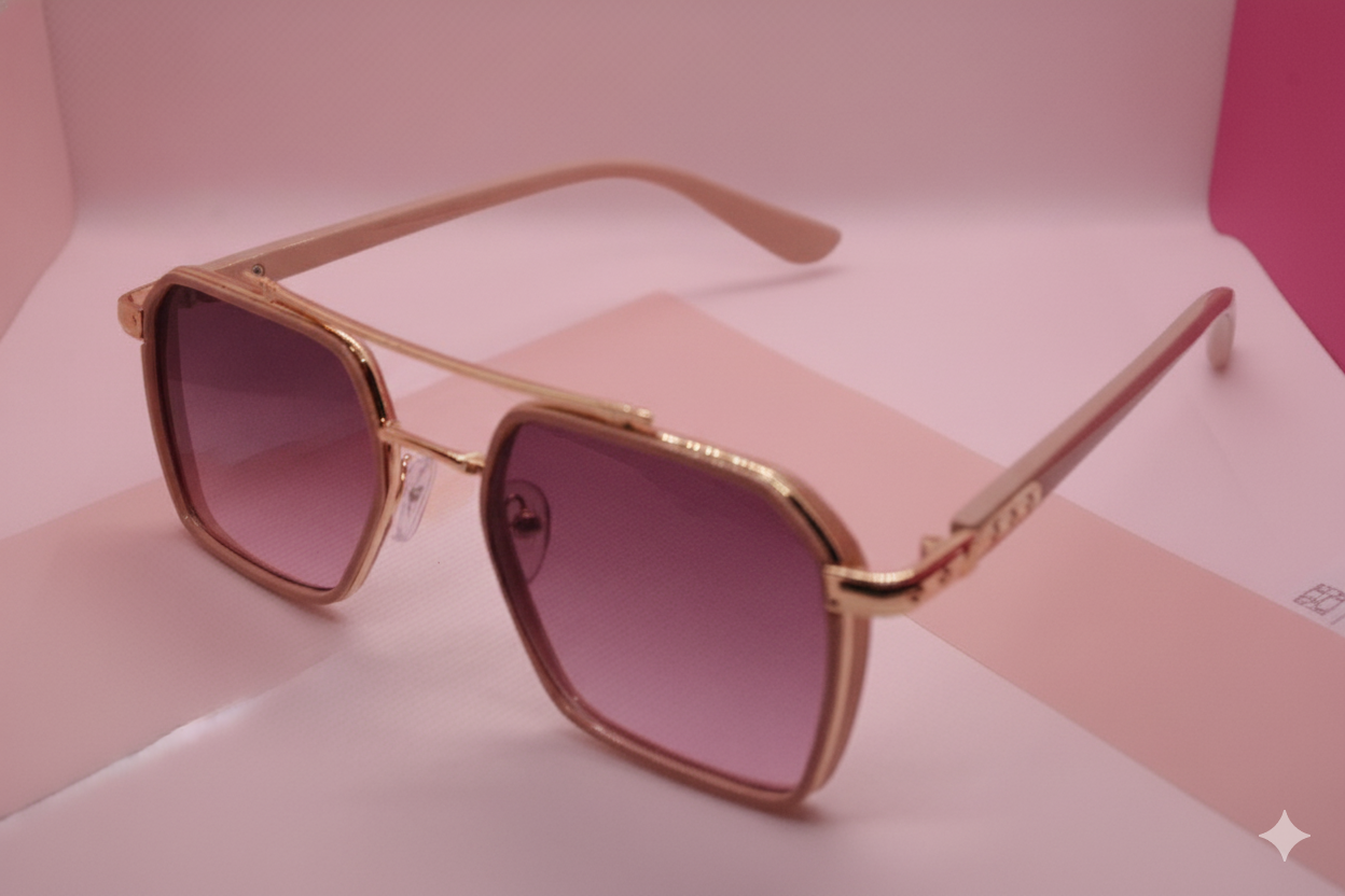 Original Pro Edition Pink 8697 - Chashmay Lagao -  Unisex - Sunglasses (Brand Case Included)